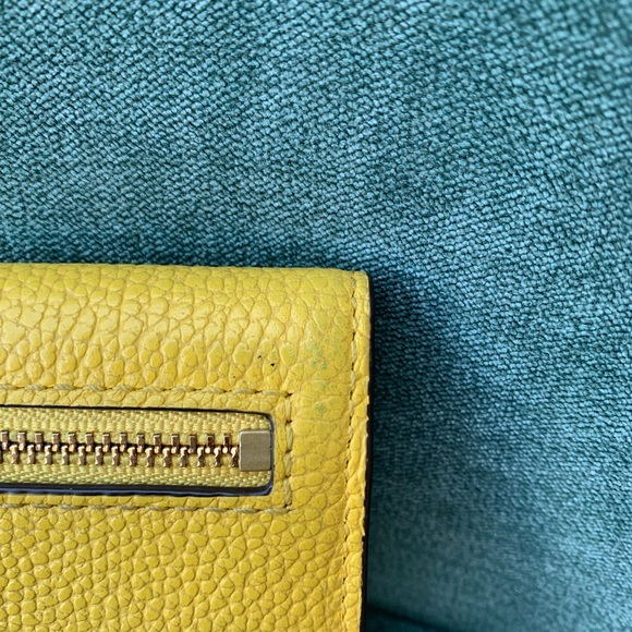 Michael Kors Yellow Envelope Wallet - Picture 3 of 8